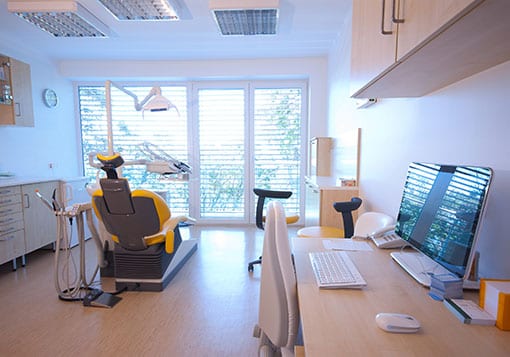 medical room with an open window