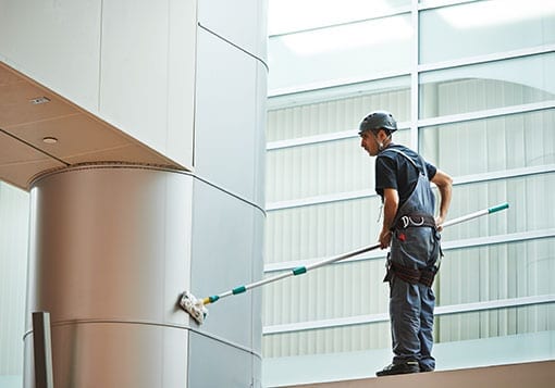 Cleaning office ceilings in Lehi UT