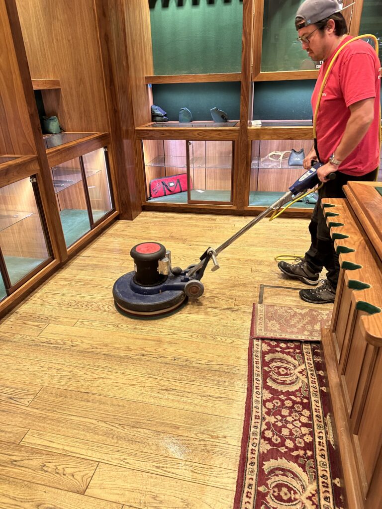 Floor cleaning