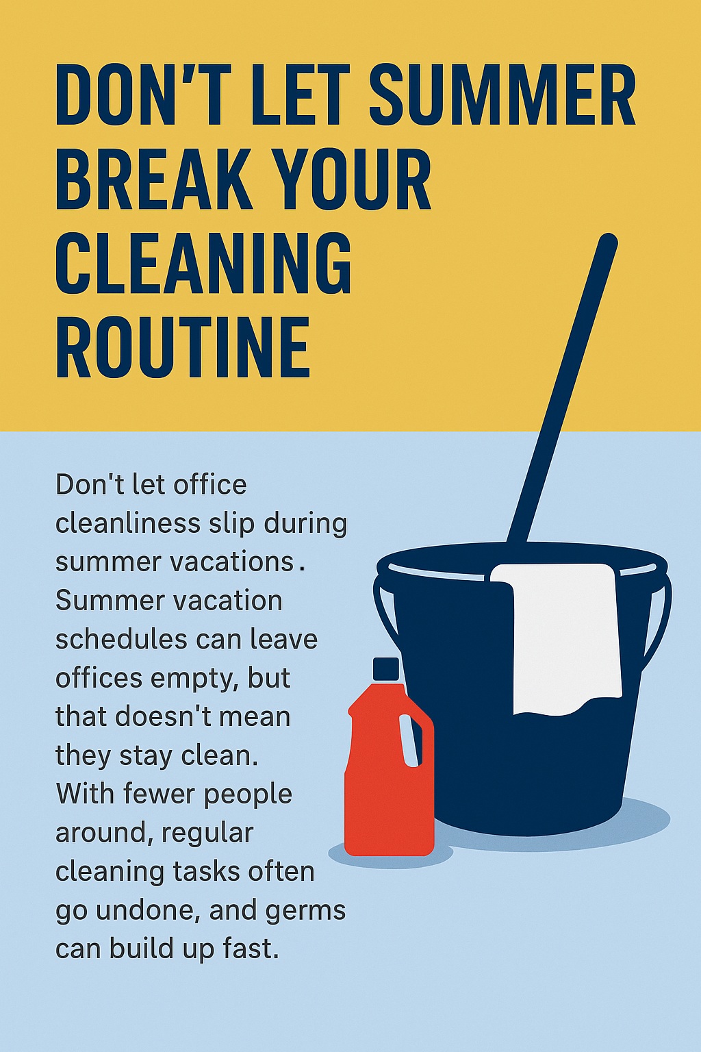 office cleaning for summer