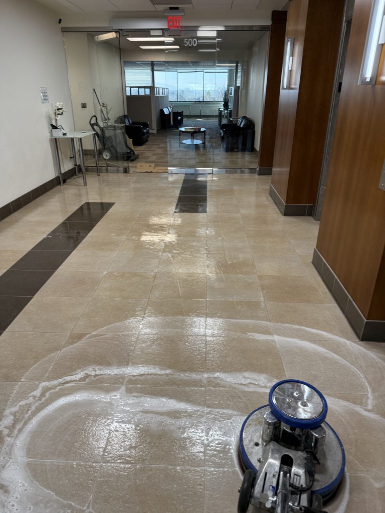 hard floor cleaning